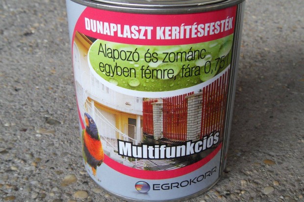 Egrokorr Dunaplaszt kertsfestk - krm - 0,75 l