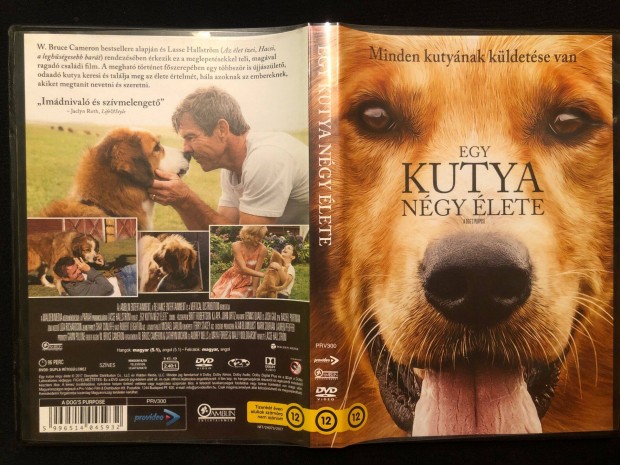 Egy kutya ngy lete DVD (karcmentes, Dennis Quaid, Josh Gad)