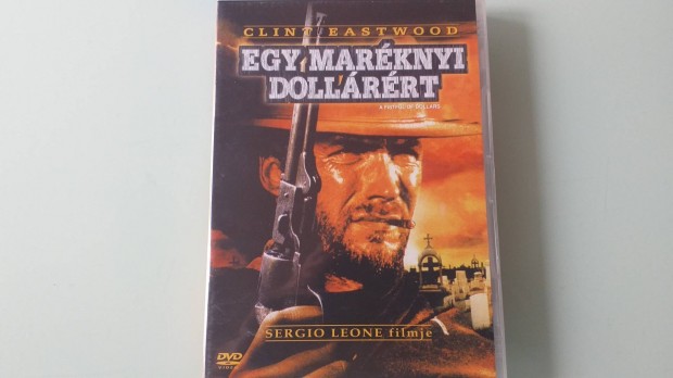 Egy marknyi dollrrt western DVD film-Clint Eastwood
