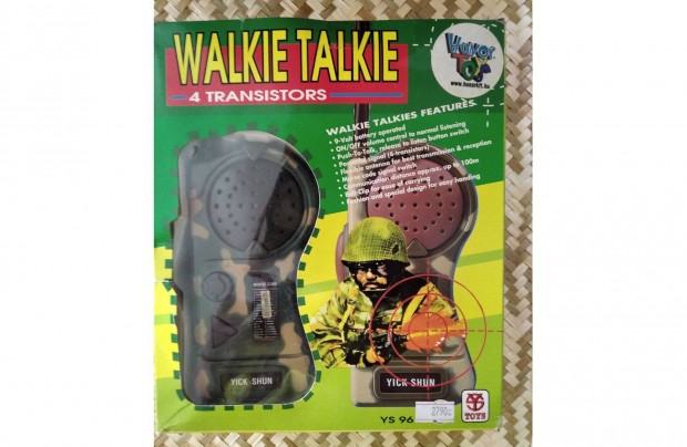 Egy pr j, retro walkie-talkie, elad!