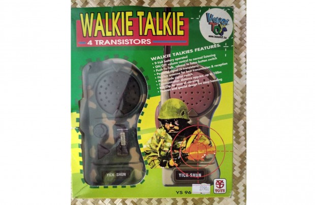 Egy pr j, retro walkie-talkie, elad!