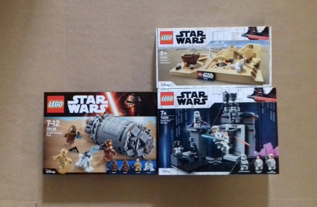 Egy j remny: bontatlan star Wars LEGO 75136 + 40451 + 75229 Foxrba