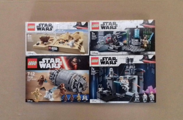 Egy j remny bontatlan Star Wars LEGO 40451 75136 75229 75246 Foxrba
