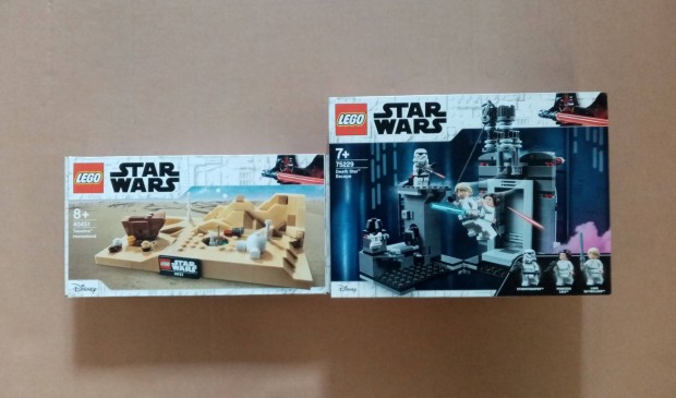 Egy j remny bontatlan Star Wars LEGO 40451 Tatooine + 75229 Fox.rba