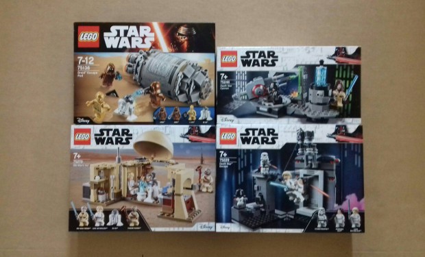 Egy j remny bontatlan Star Wars LEGO 75136 75229 75246 75270 Fox.rb