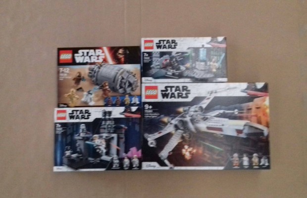 Egy j remny bontatlan Star Wars LEGO 75136 75229 75246 75301 Foxrba