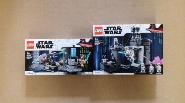 Egy j remny bontatlan Star Wars LEGO 75229 Szks + 75246 gy Foxr