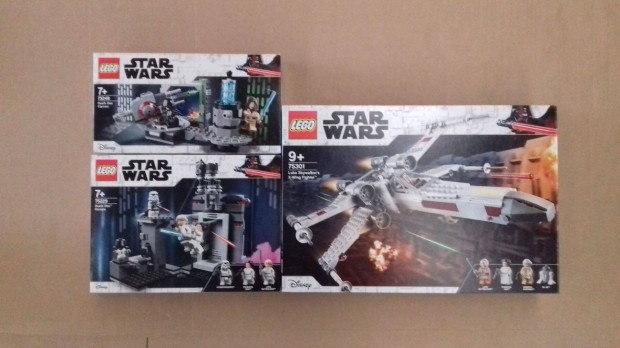 Egy j remny bontatlan Star Wars LEGO 75229 + 75246 + 75301 Fox.rban