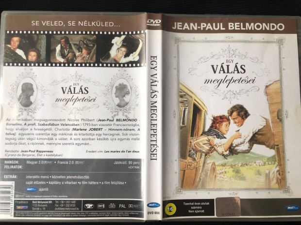 Egy vls meglepetsei DVD (Jean-Paul Belmondo, Marlene Jobert)