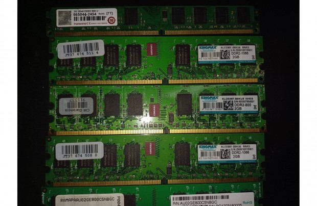 Egyben 5db szmtgp memria DDR2 2GB Jnoshidn Van