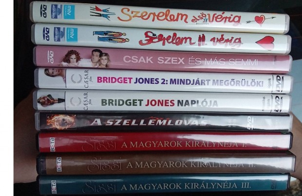 Egyedi DVD-filmgyjtemny!