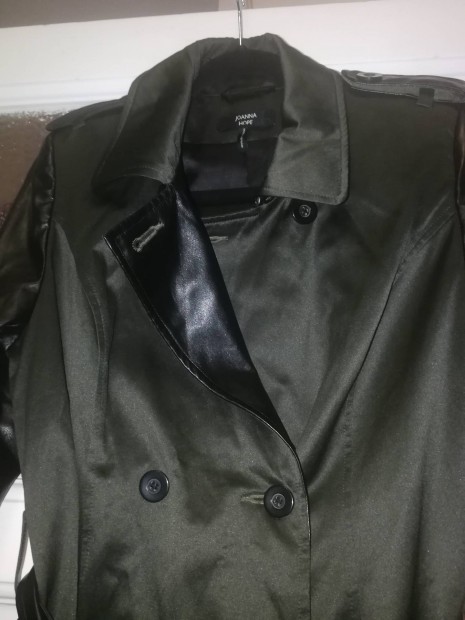 Egyedi kabát eladó Zöld-fekete 