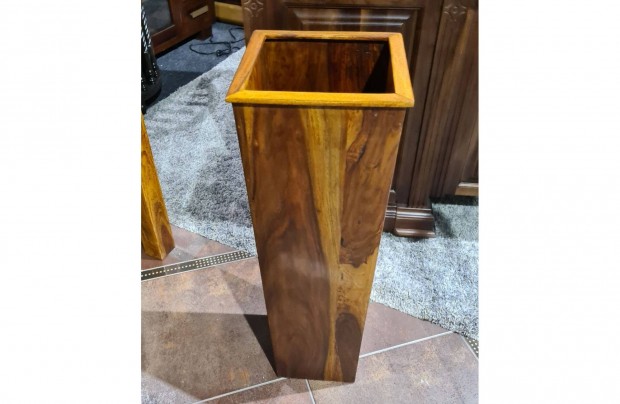 Egyedi rózsafa virágtartó 60 cm