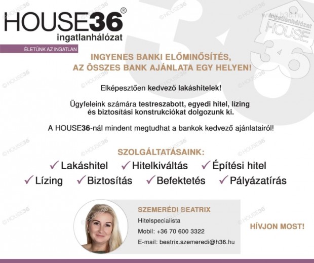 Egyedülálló lehetőség!