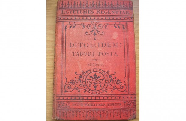 Egyetemes regnytr sorozat, Dito s Idem-Tbori posta c.knyv