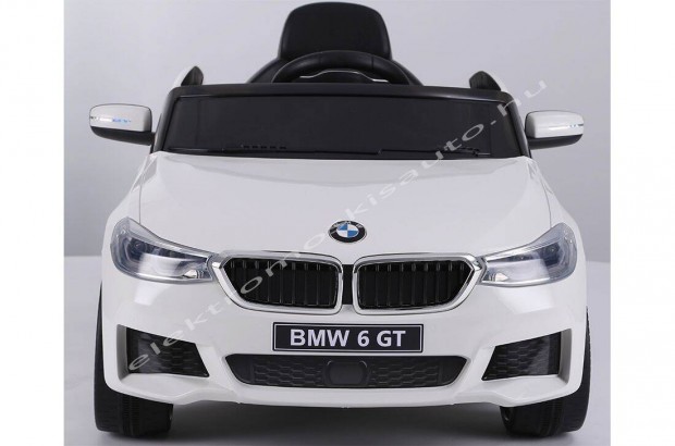 Egyszemlyes BMW GT 12V 2019 New fehr eredeti elektromos kisaut