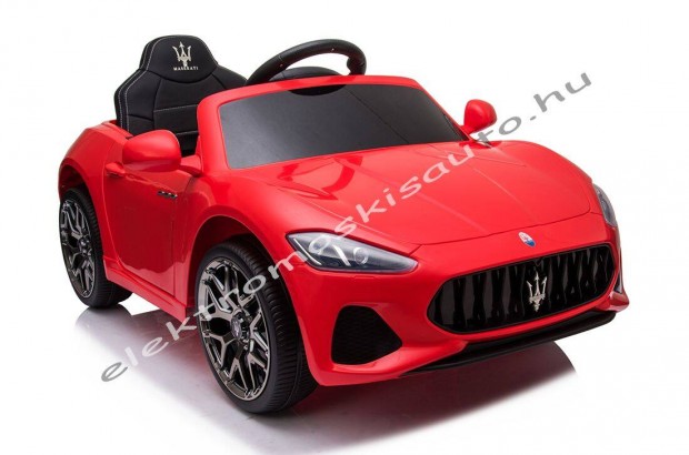 Egyszemlyes Granturismo Sport Maserati 12V piros elektromos kisaut