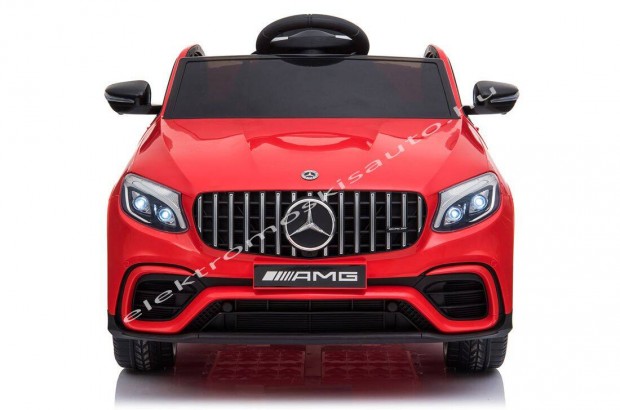 Egyszemlyes Mercedes GLC 63 S Coupe 12V piros elektromos kisaut