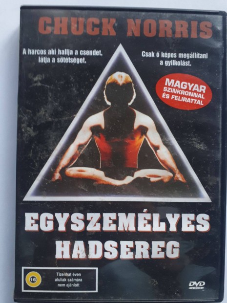 Egyszemlyes hadsereg DVD (Chuck Norris) posta 510 Ft