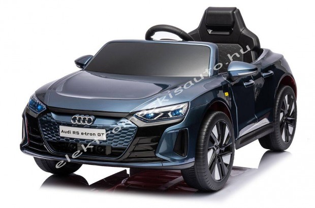 Egyszemélyes lakk kék Audi RS e-tron GT 12V licence elektromos kisautó