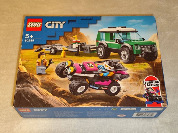 Egyszer sszeptett LEGO City 60288 Verseny homokfut szlltaut k