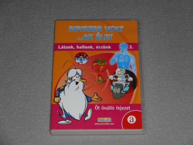 Egyszer volt. az let 3. - Ltunk, hallunk, rznk DVD Rajzfilm mese