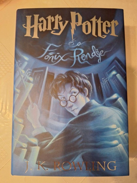 Egyszersem olvasott Harry Potter s a Fnix rendje kemny kts knyv