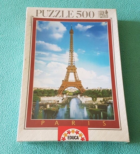 Eiffel-torony, Prizs puzzle, 500 db-os (bontatlan)