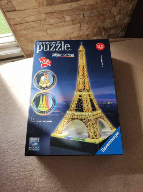 Eiffel torony puzzle