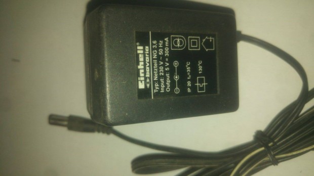 Einhell DC adapter 5V / 300mA mkd