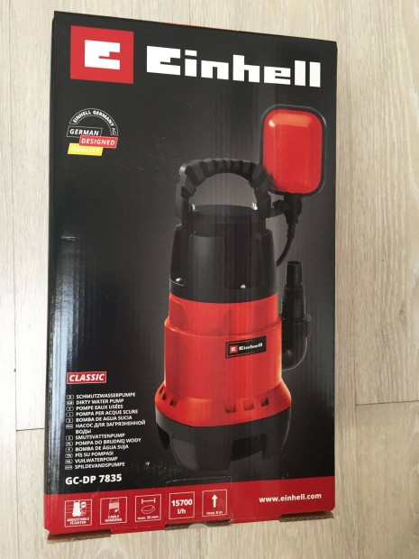 Einhell GC-DP 7835 Szennyvz szivatty 780W 15700L/h (4170682)