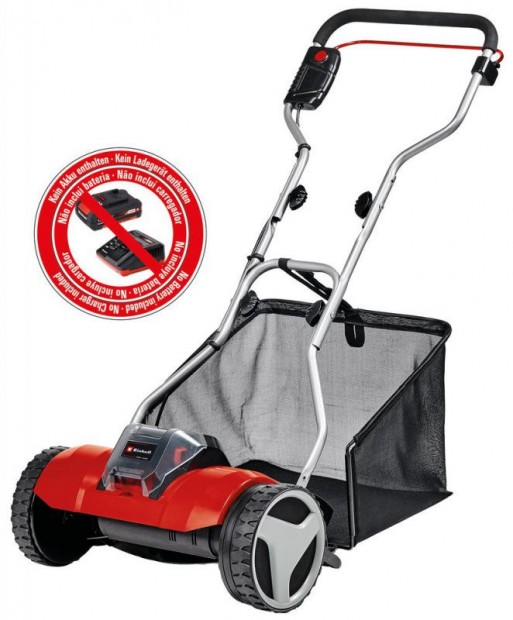 Einhell GE-HM 18/38 Li-Solo Akkus hengerkéses fűnyíró (akku és töltő n