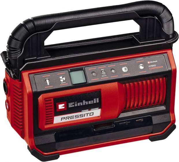 Einhell PRESSITO 18/25 HYBRID - Solo Akkus kompresszor (akku s tlt