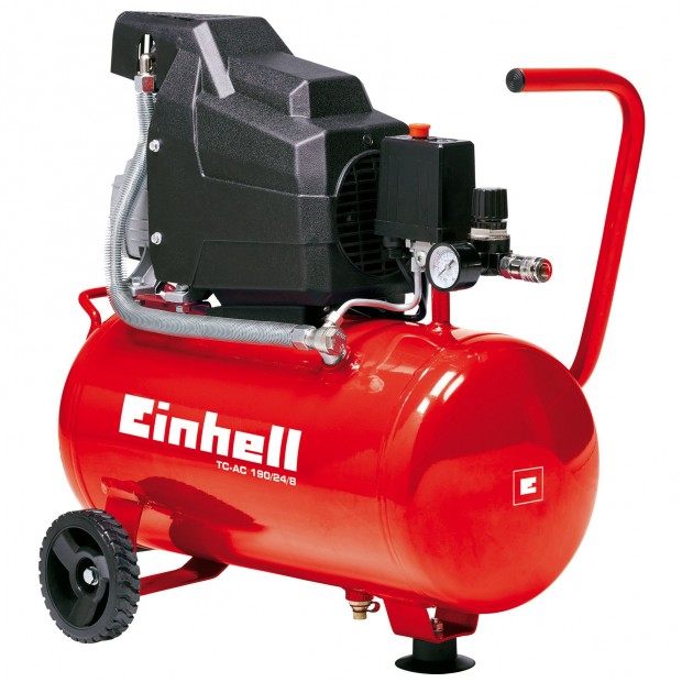 Einhell TC-AC 190/24/8 24 literes olajos kompresszor 8 Bar (4007325)