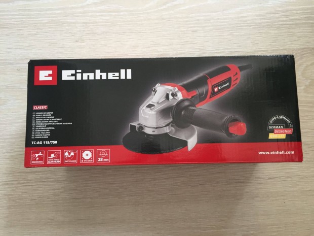 Einhell TC-AG 115/750 Sarokcsiszol 115mm 750W (4430960)