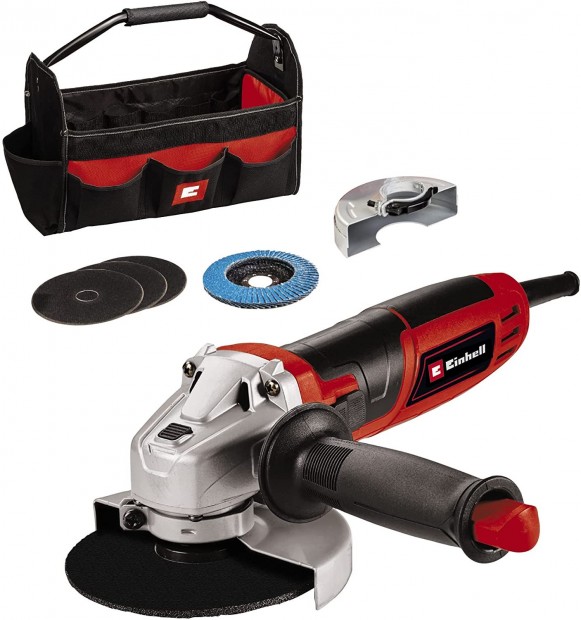 Einhell TC-AG 125/850 Kit sarokcsiszoló, flex 125 mm 850 W vágókorongo