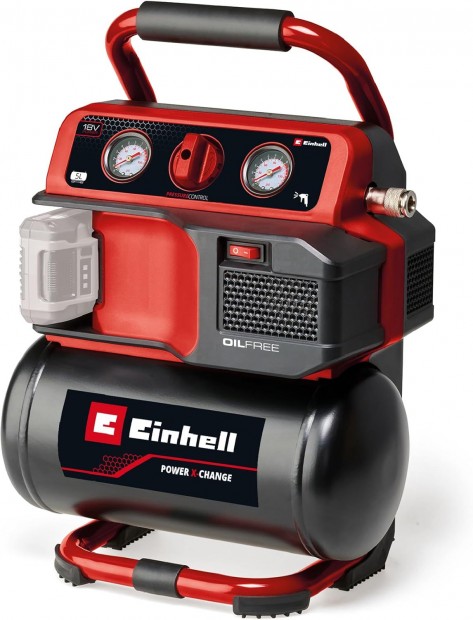 Einhell TE-AC 18/75 Li OF- Solo Akkus kompresszor 5 literes (akku s t