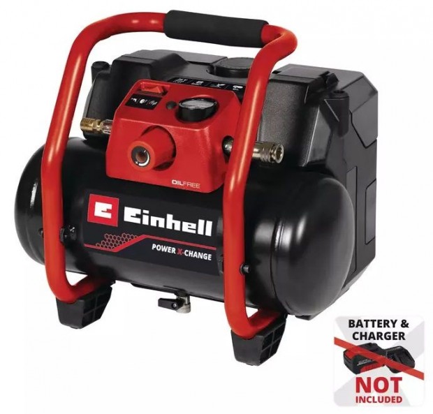 Einhell TE-AC 36/150 Li OF-Solo Akkus kompresszor 6 literes (akku és t