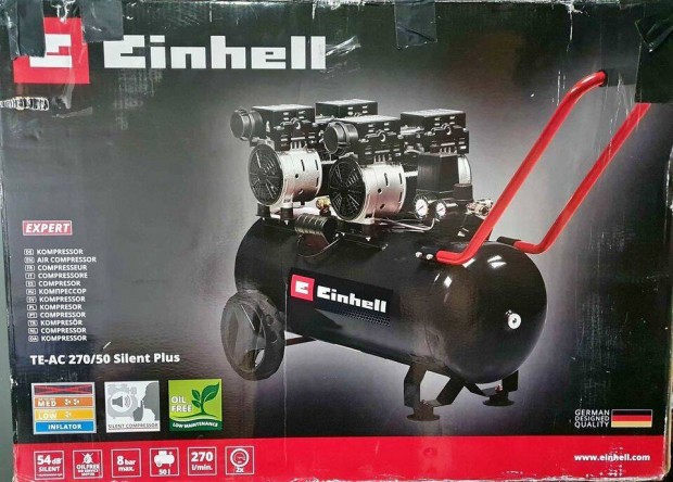 Einhell TE-AC 50 L Silent csendes kompresszor j!