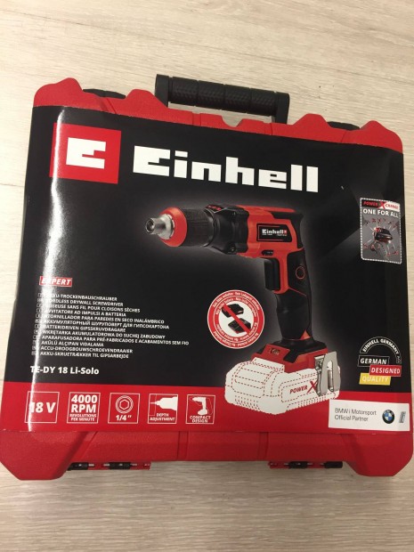 Einhell TE-DY 18 Li-Solo Akkus gipszkarton csavarbehajt 18V (4259980)