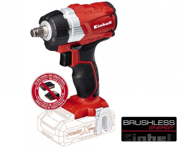 Einhell TP-CW 18Li BL Brushless - Solo Akkus tvecsavaroz  215Nm (akk