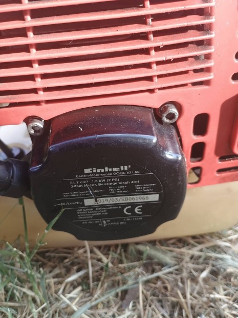 Einhell benzinmotoros fűkasza eladó!