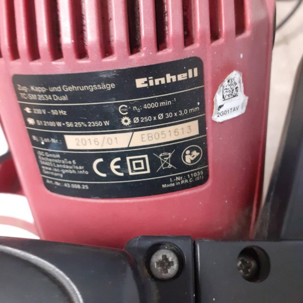 Einhell gérvágó asztali körfűrész eladó