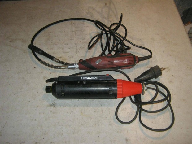 Einhell gravírozó + kisgép