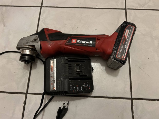 Einhell ltiumos akkus sarokcsiszol 18V