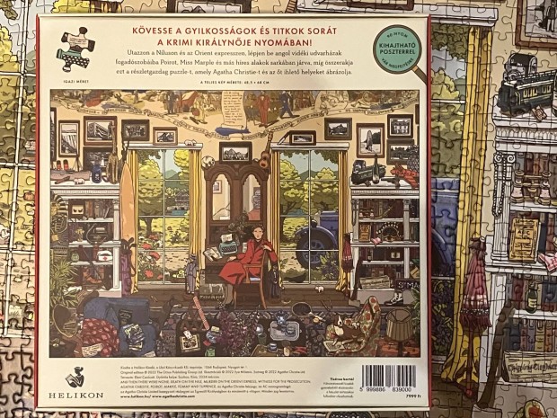 Elad 1000db-os Agatha Christie puzzle