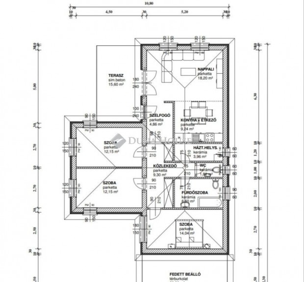 Elad� 108 nm-es h�z K�ka