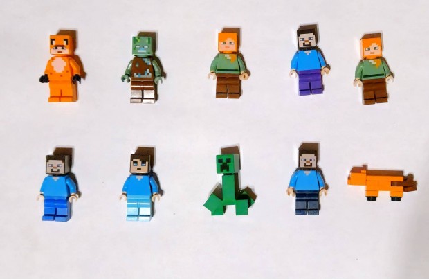 Elad 10 darab Lego Minecraft figura