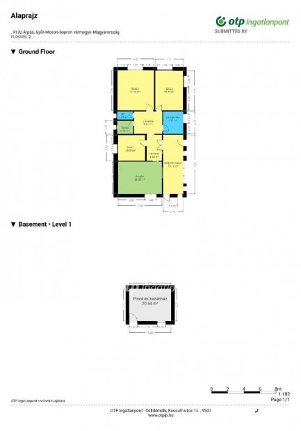 Elad 117 nm-es jszer llapot Csaldi hz rps csendes