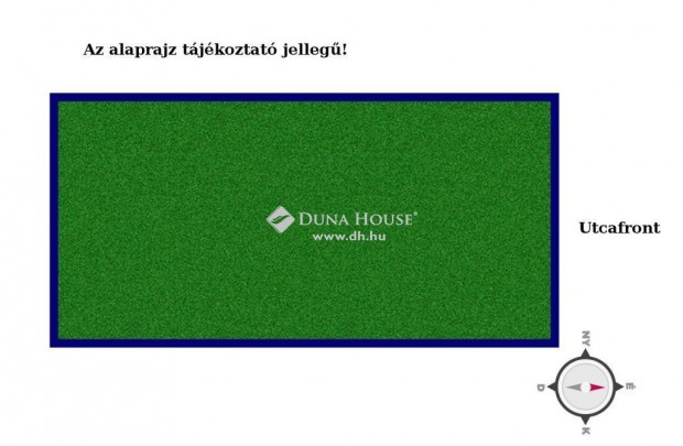 Elad� 1196 nm-es telek Magyaralm�s